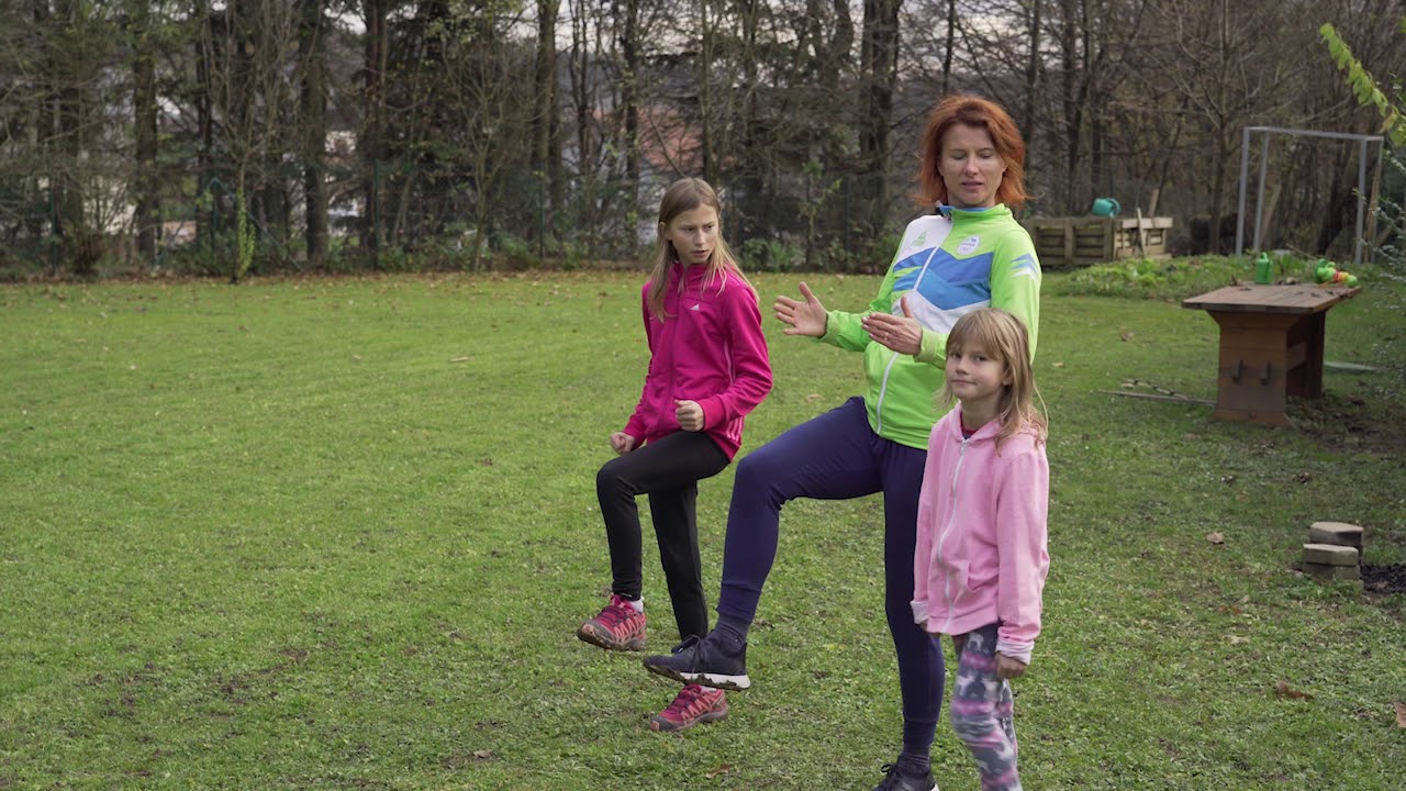 Atletika z Brigito Langerholc