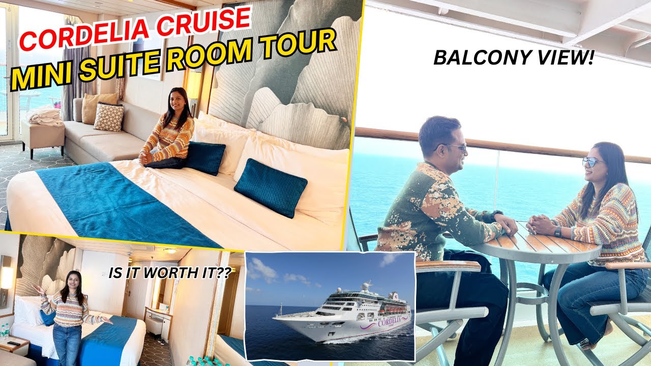 Cordelia Room tour🚢ನಮ್ಮ ಕ್ರೂಜ ರೂಮ್ ಹೇಗಿದೆ ನೋಡಿ⁉️#kannadavlogs #cordeliacruise #roomtour #cruise