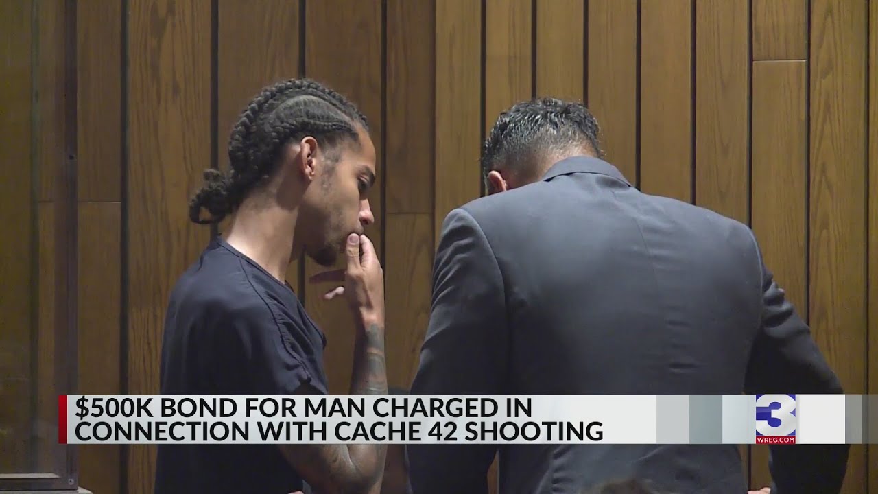Bond set for man charged in deadly Cache 42 shooting