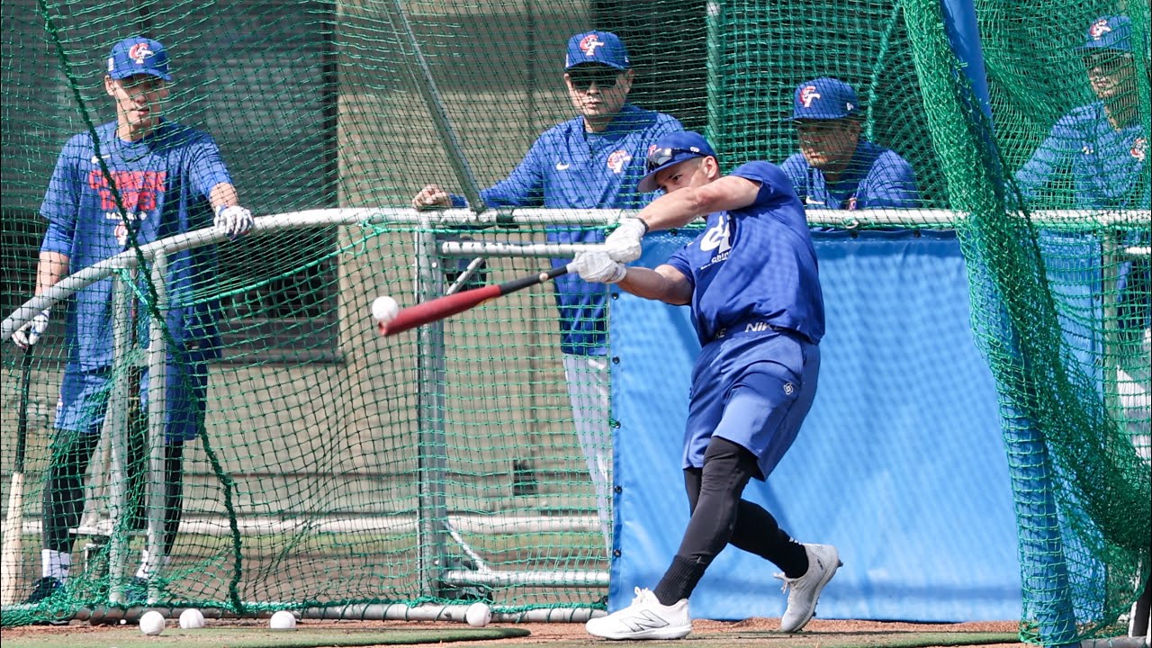 WBC台灣隊宮崎練球備戰