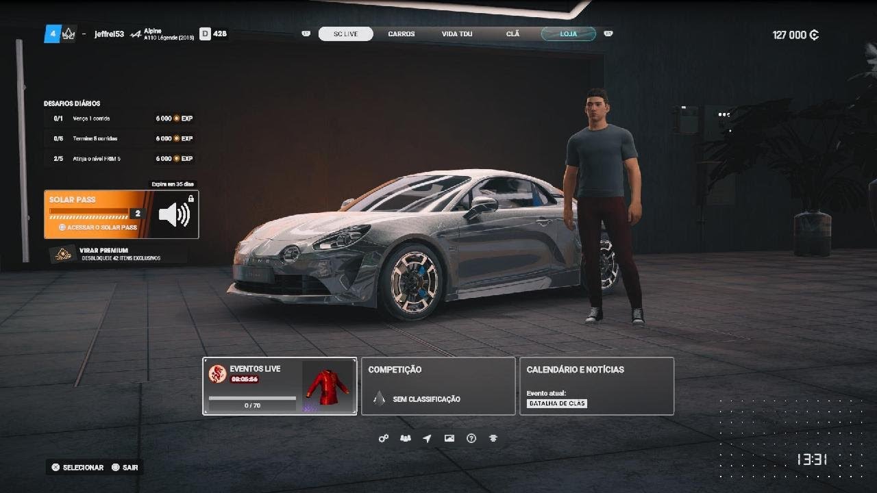Test Drive Unlimited - Solar Crown_(Início de gameplay)