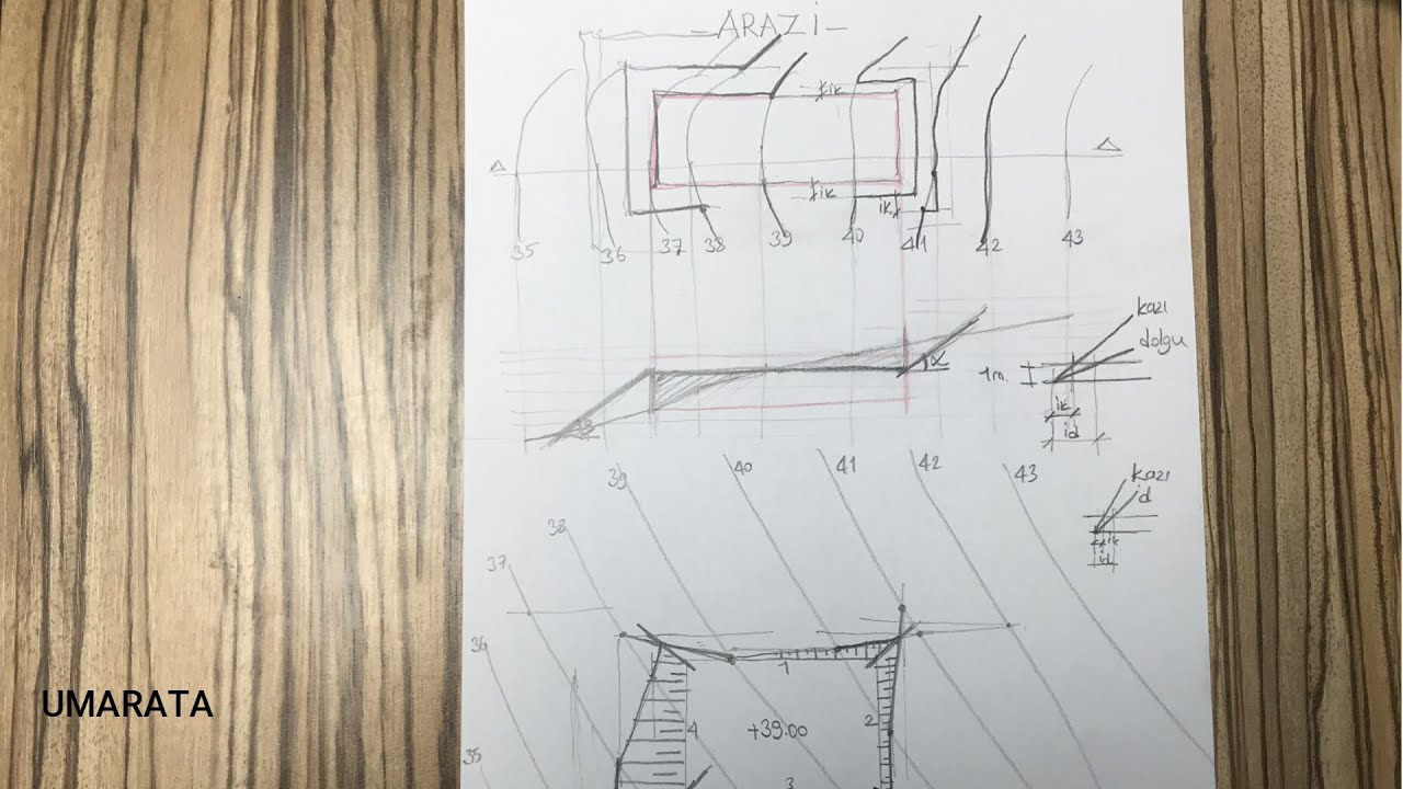 30. ARAZİ EĞİM DÜZENLEME 1 / KOTLU GEOMETRİ