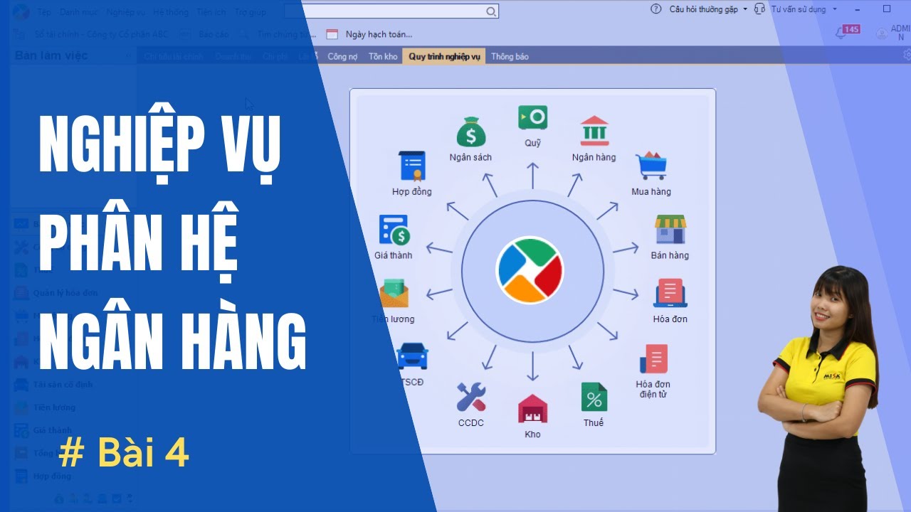 #Bài 4: Nghiệp vụ phân hệ Ngân hàng | Hướng dẫn sử dụng cơ bản MISA SME.NET
