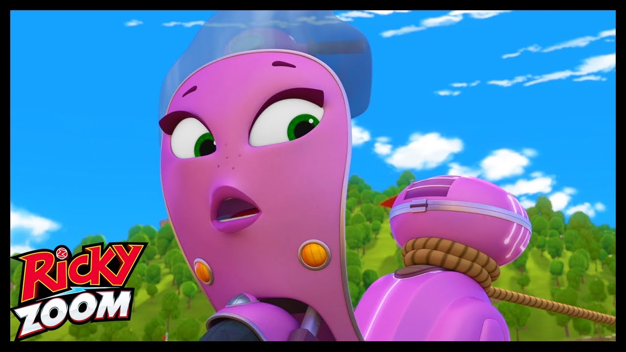 New Bike On the Block (Compilation) | Ricky Zoom | Cartoons For Kids