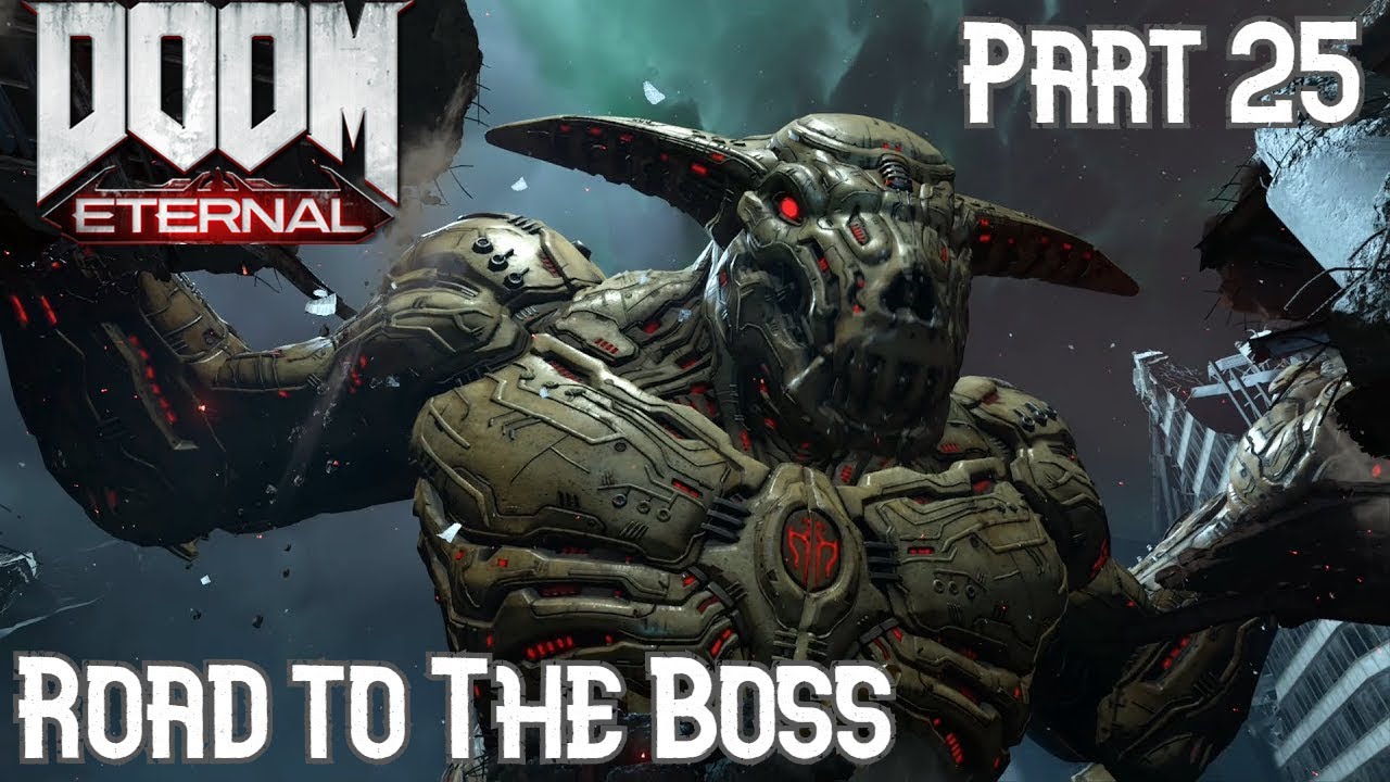 Doom Eternal Walkthrough Part 25 Road to the boss
