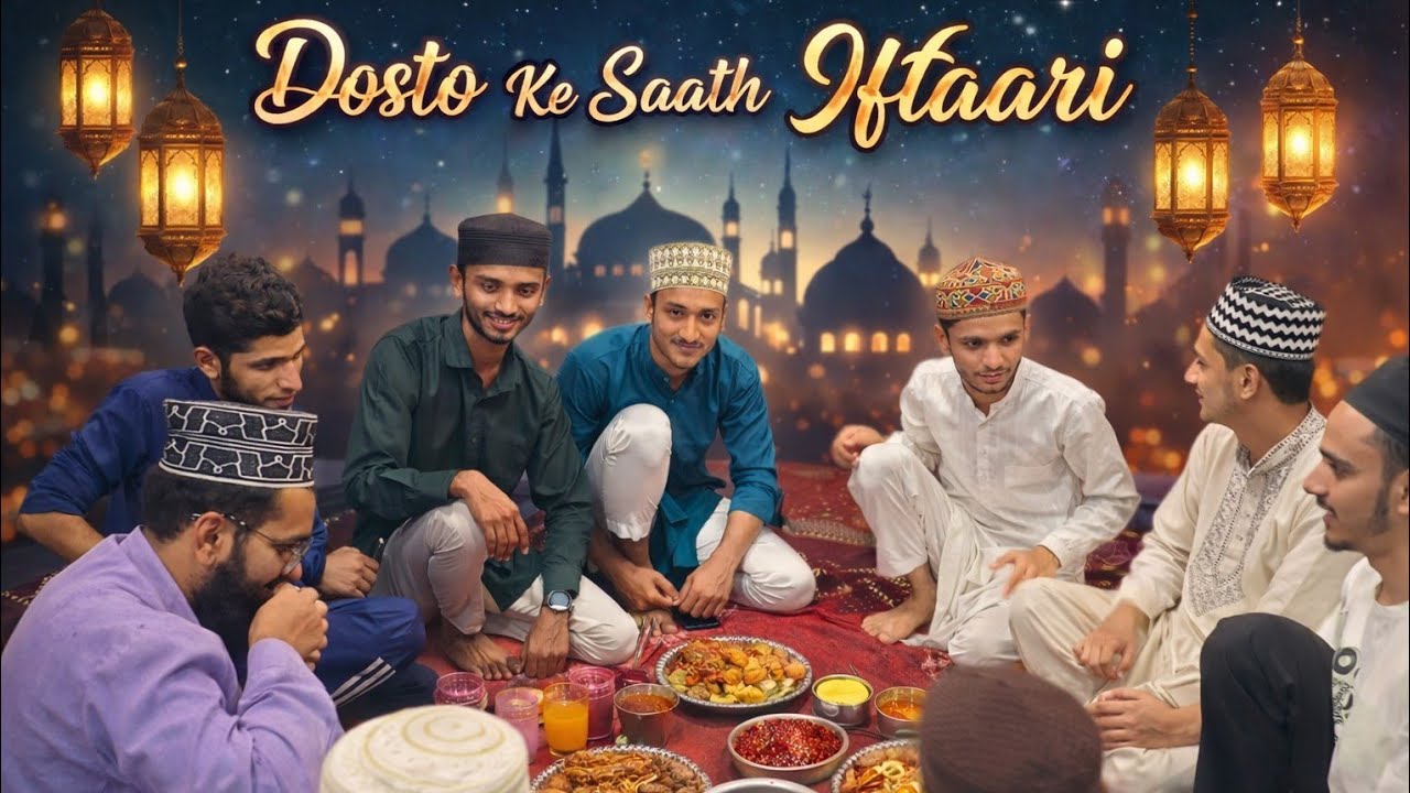 Dosto ke saath Iftaari 😍 - Ramzan 2026 || - Burhan Shaikh Vlogs 