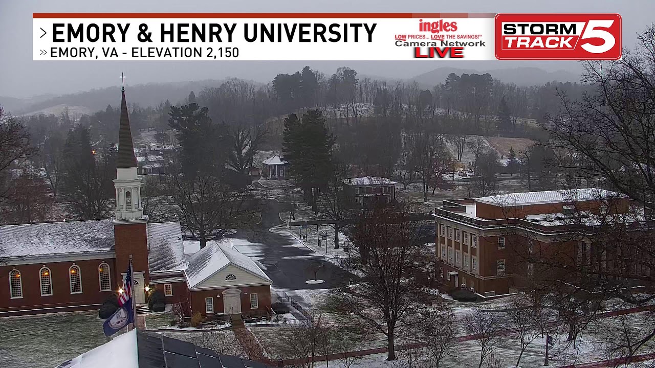 Live Cameras across the region as snow begins to fall