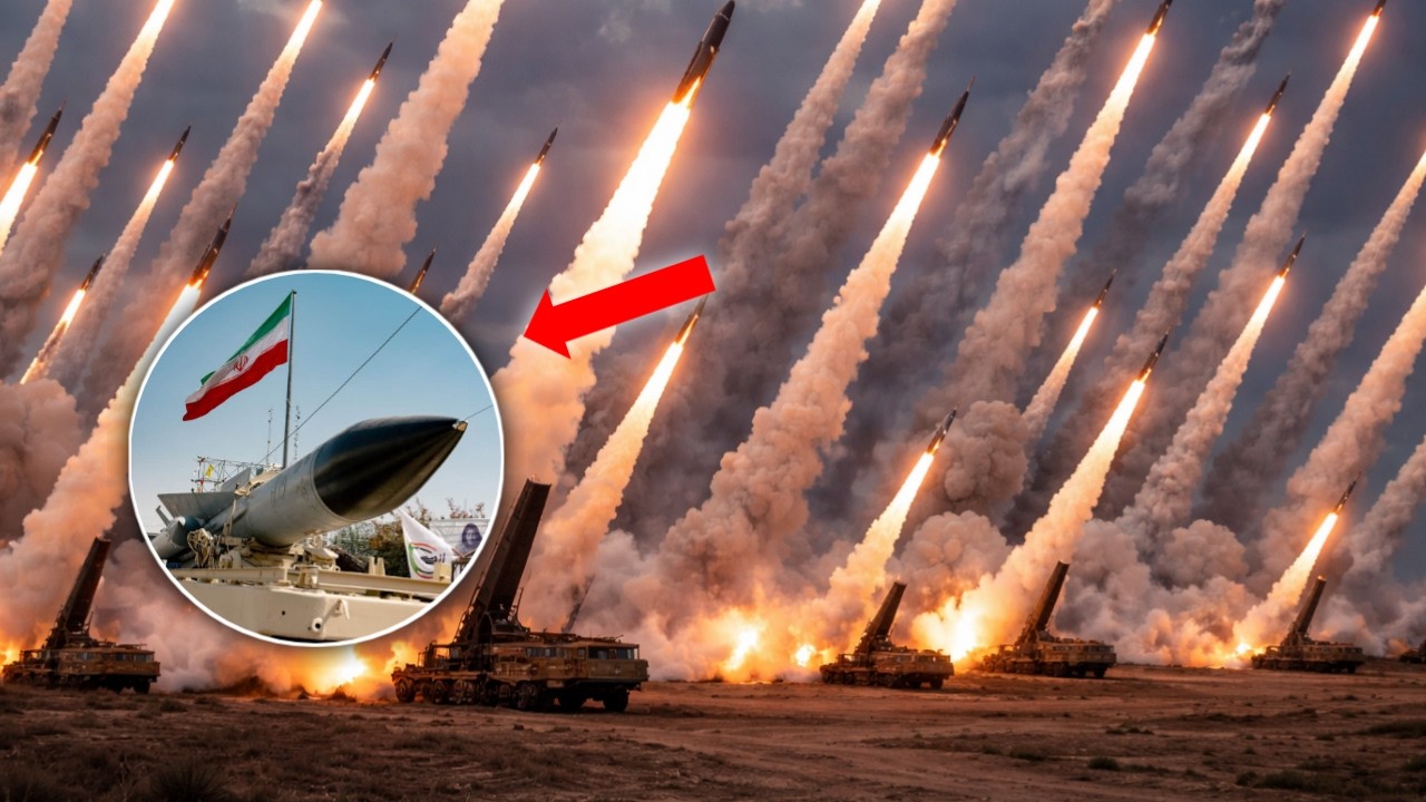 TEPAT SIANG INI ~ Ribuan Rudal Balistik Iran siap dilepaskan dalam hitungan detik, Amerika panik