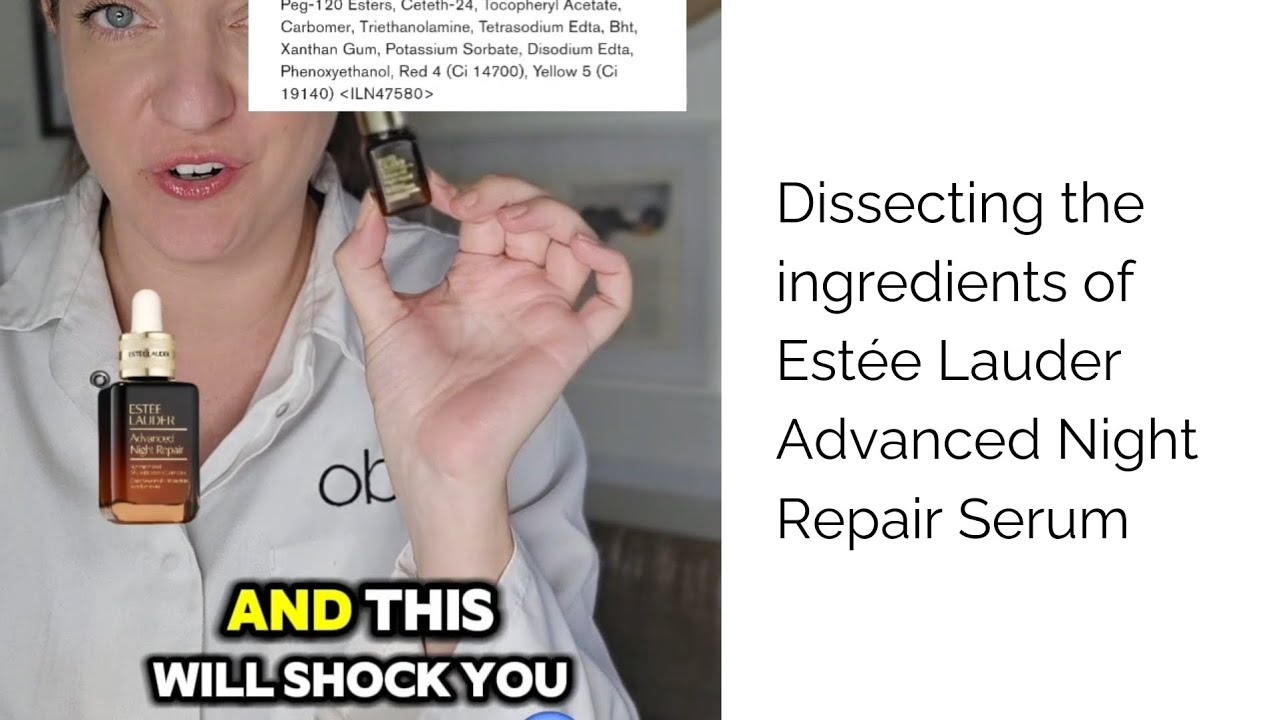 Dissecting the ingredients of Estée Lauder Advanced Night Repair Serum 🌙