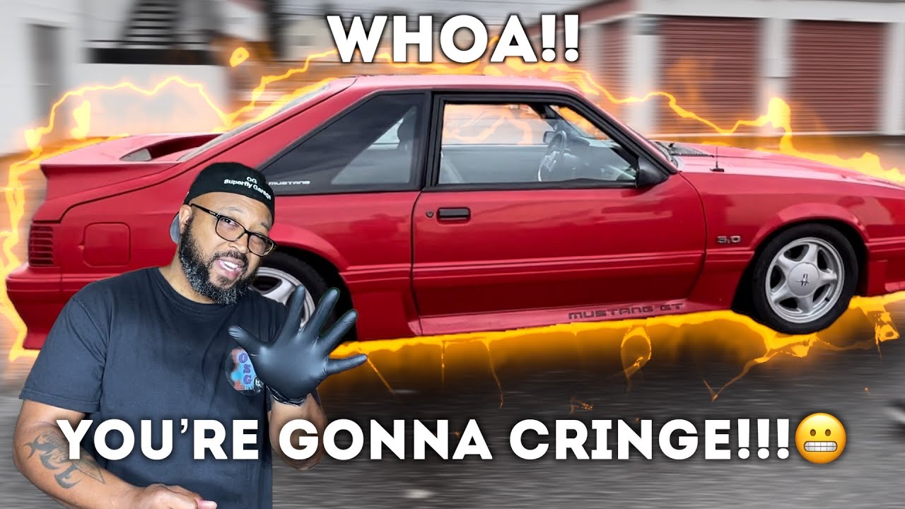 На видео всегда кажется проще! Ну… это НЕ ТАК!!!😡 #mustang #foxbody #fail