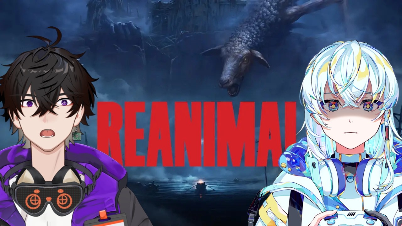 【#REANIMAL   】初見コラボ.ᐟ どうしても一緒にやって欲しいらしいので仕方なく   【#Vtuber / 白透ジェム】