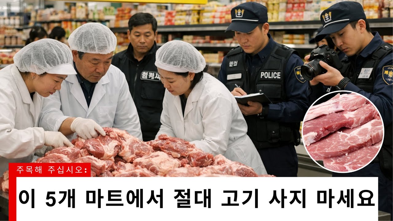 이 5개 마트에서 절대 고기 사지 마세요 이유가 충격