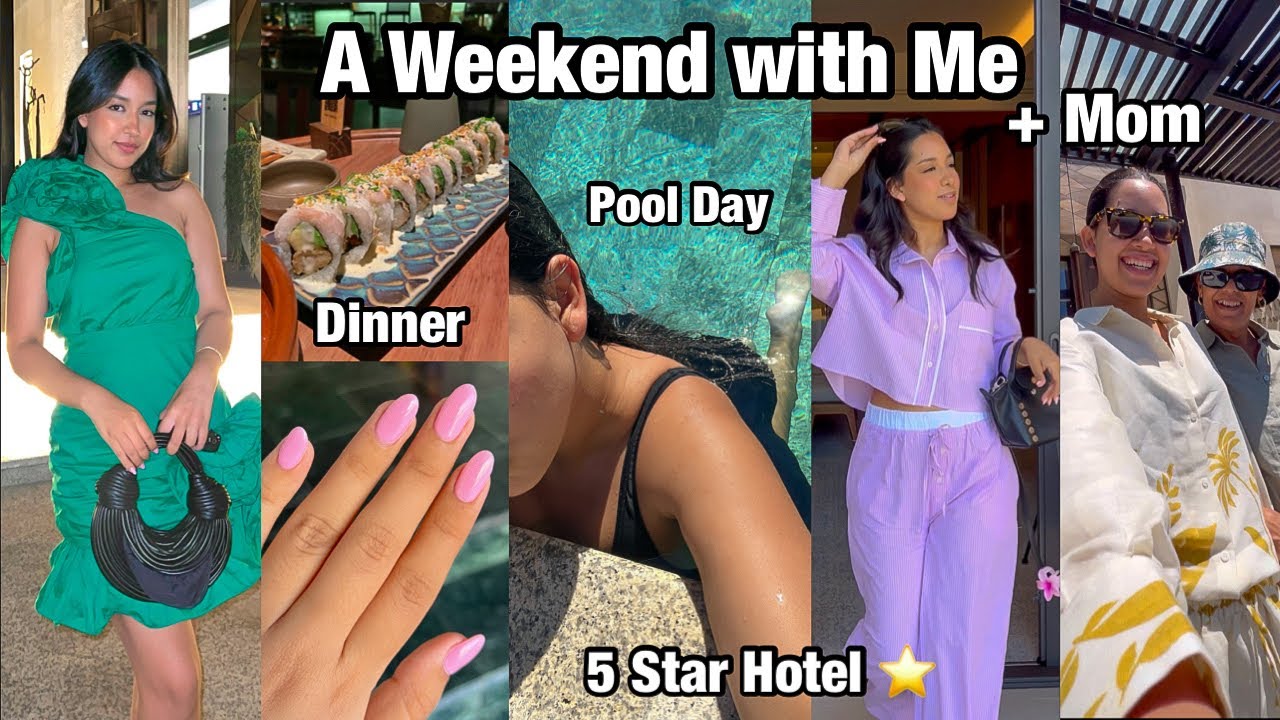 Spend the Weekend with Me & Mom 👗🩷⭐️| عطلة نهاية الأسبوع مع ماما 🫶🏻