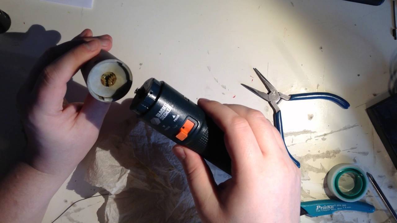 Refurbishing the lazy man's screwdriver