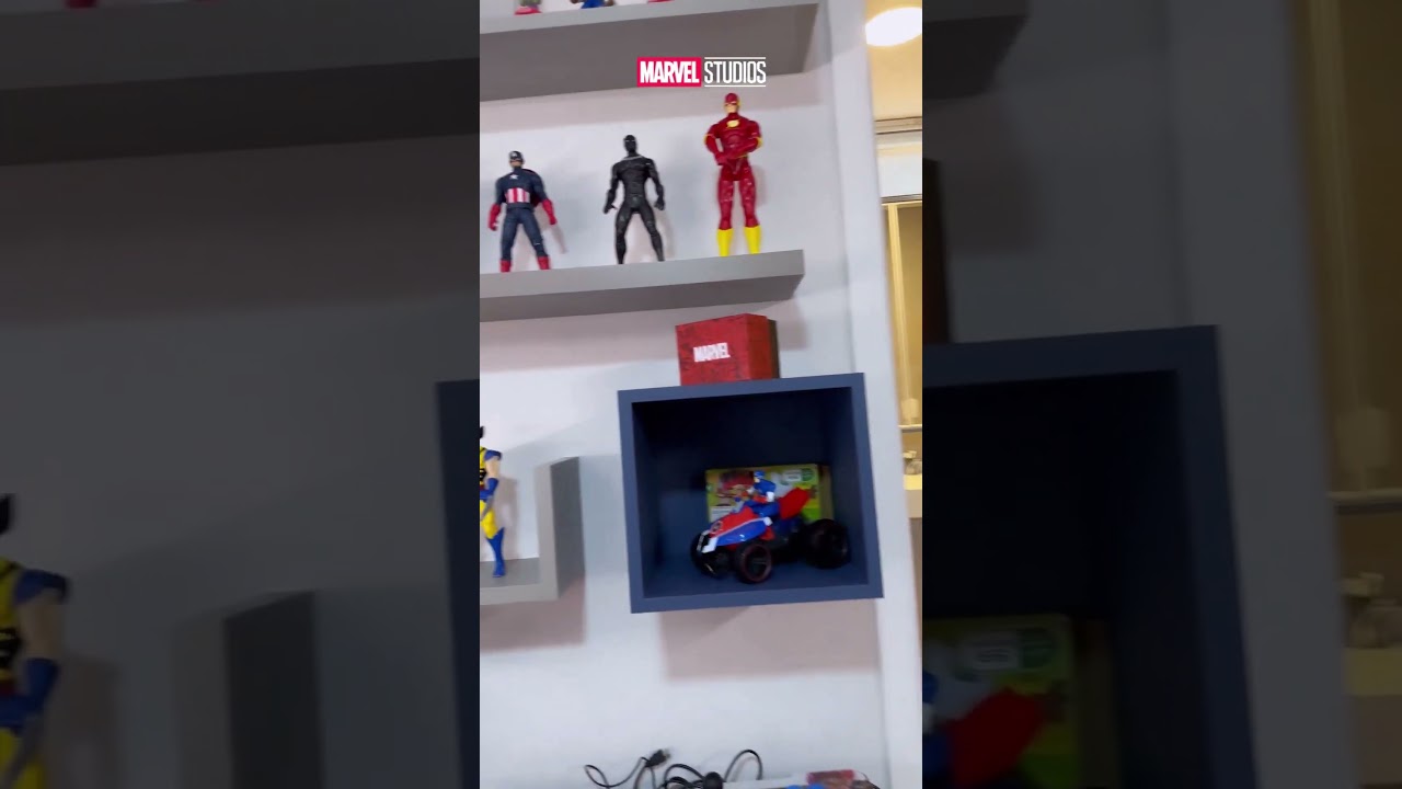 Quarto Infantil Tema Heróis Da Marvel  