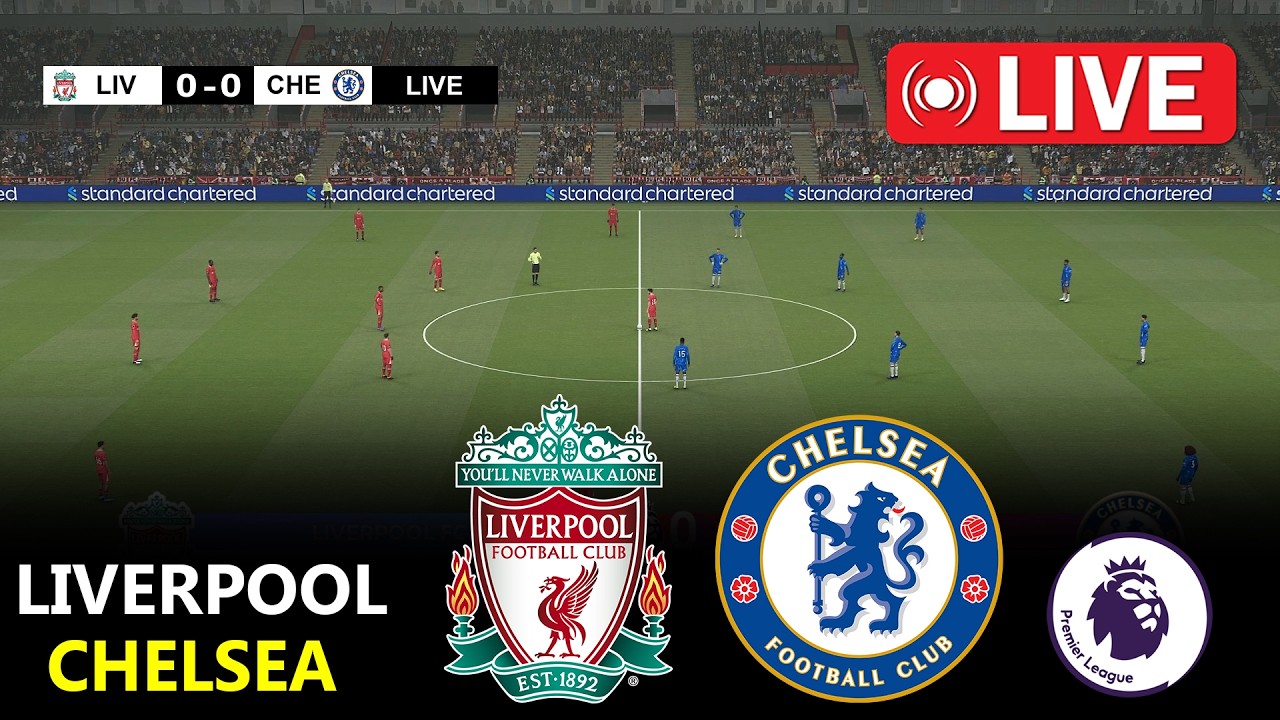 Liverpool vs Chelsea | Premier League 2026 | Epl Live Stream | PES 21 Simulation Video Game
