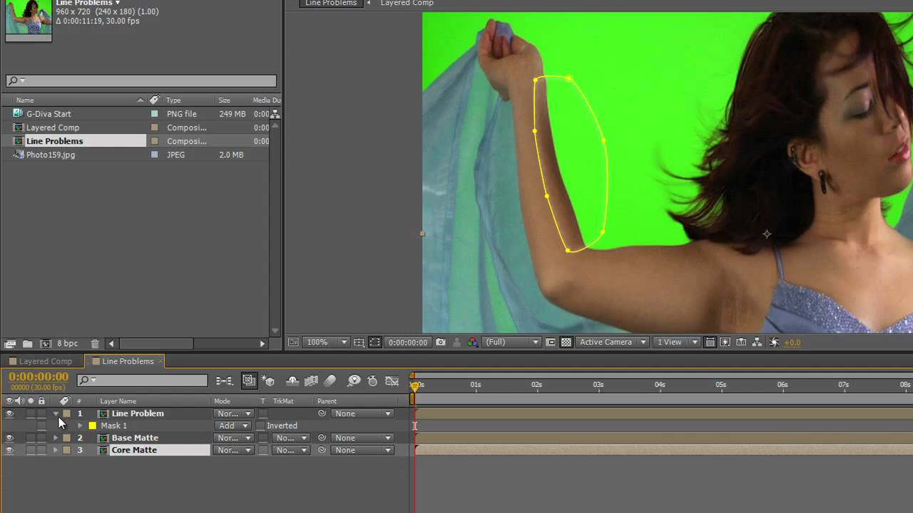 Multi-layer Keying in After Effects Part 3 - Dealing with Edge Issues
