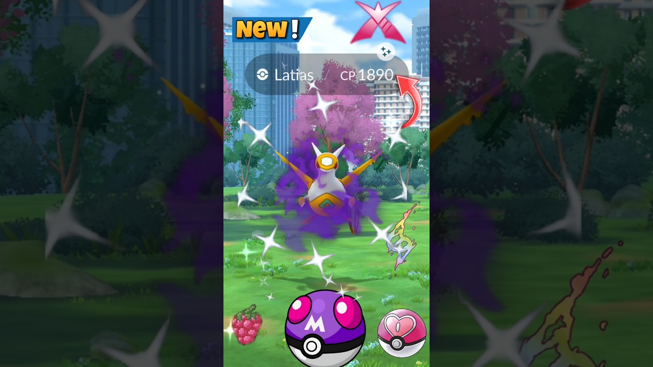 Вперед! ✨️Рейд на блестящую Теневую Латиас в Pokemon Go