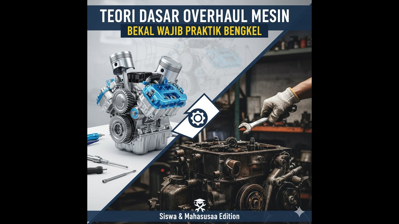 Teori Overhaul Mesin: Dasar Penting Sebelum Praktik Bengkel