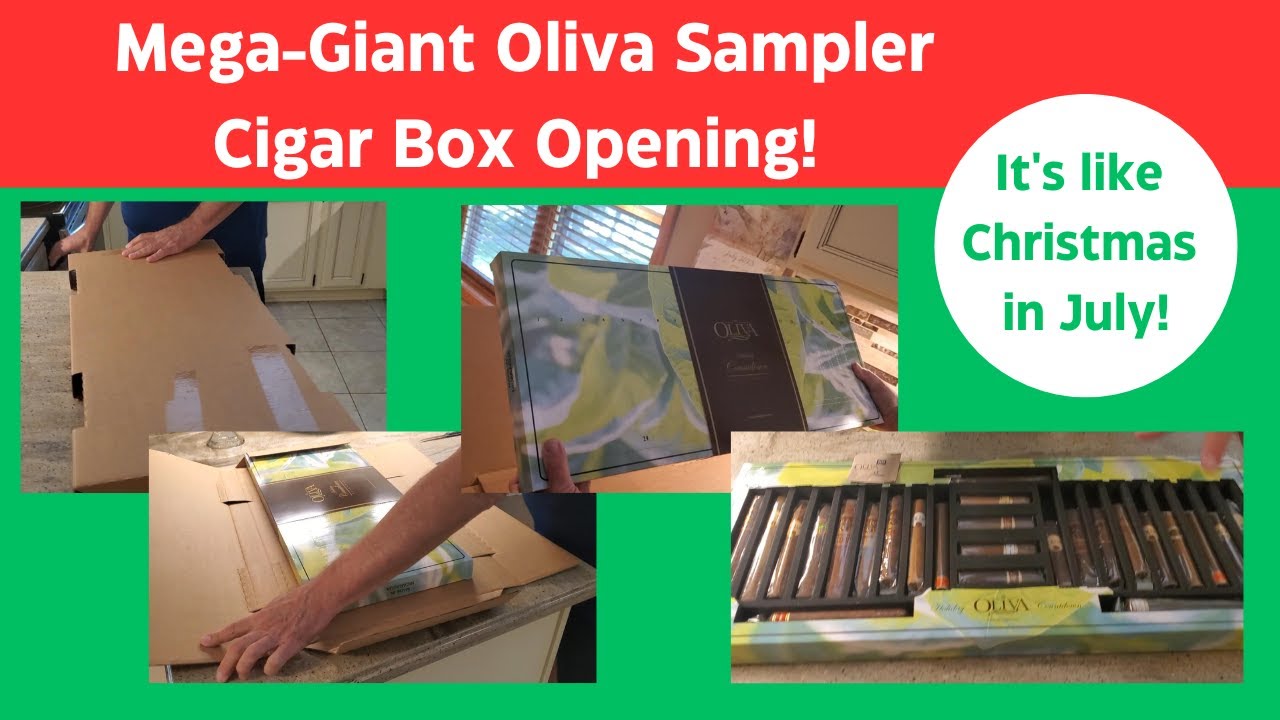 Box Opening - Mega Giant Oliva Sampler