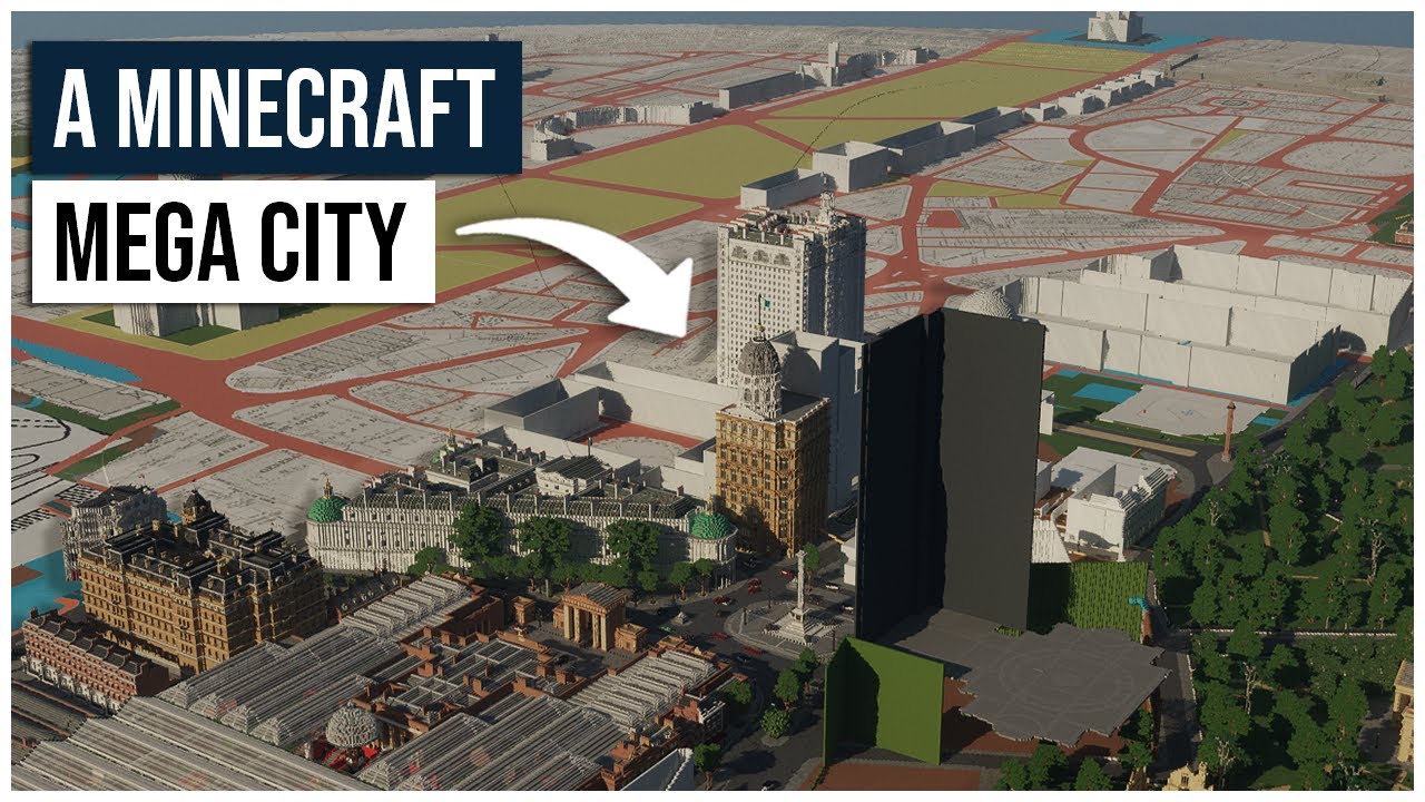 How I Masterplanned A Minecraft Mega-City 