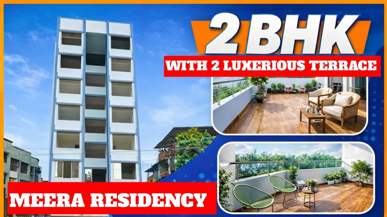 2 BHK LUXURIOUS FLAT WITH 2 TERRACE 🏠🏠🏠|| 1600 SQFT AREA || 📍NERAL #terracegarden #flat @aajtak 