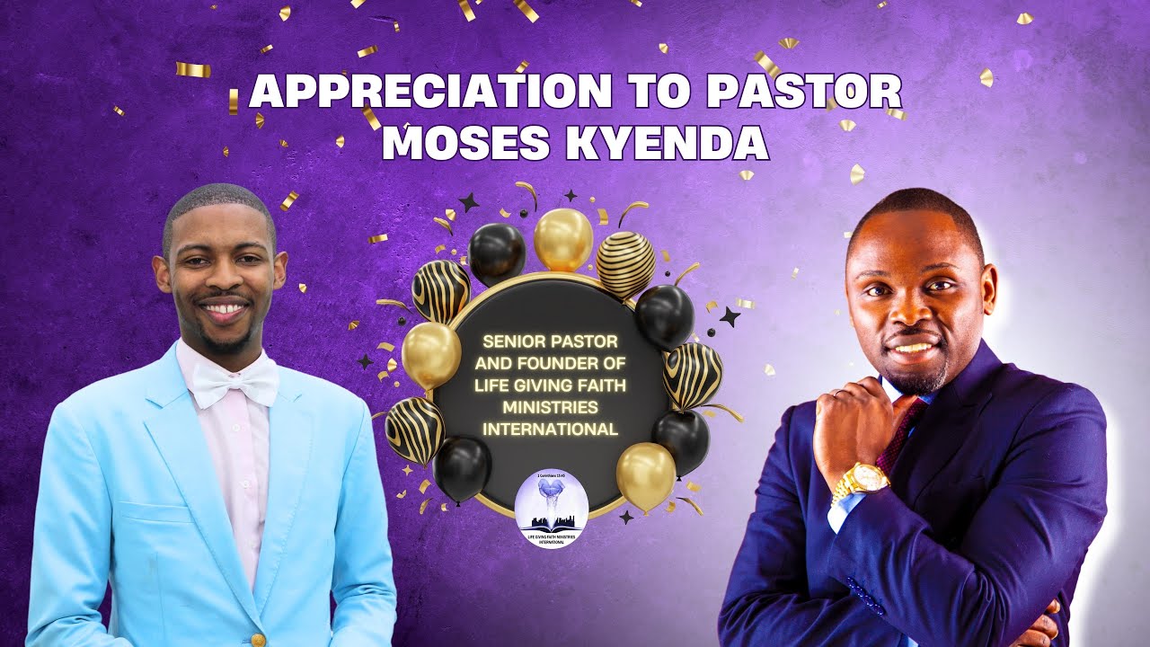 Luniko Selana  - Appreciation Video to Pastor Moses Kyenda (Book launch 31st May)