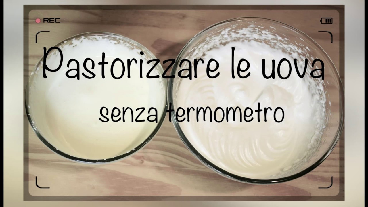 Pastorizzare le uova senza termometro
