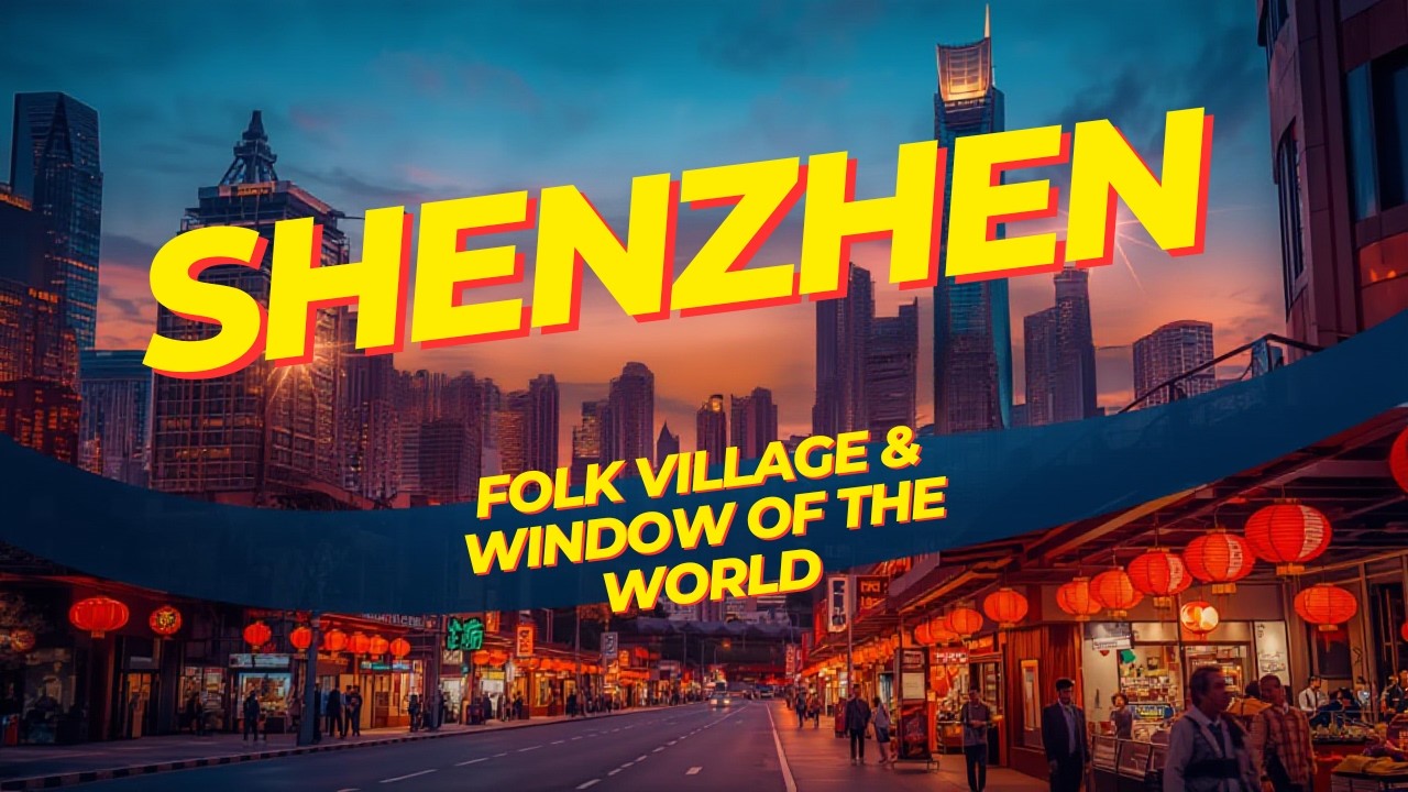 No One Told Me Shenzhen Was Like THIS... | Chinese Folk Village | Window Of The World |