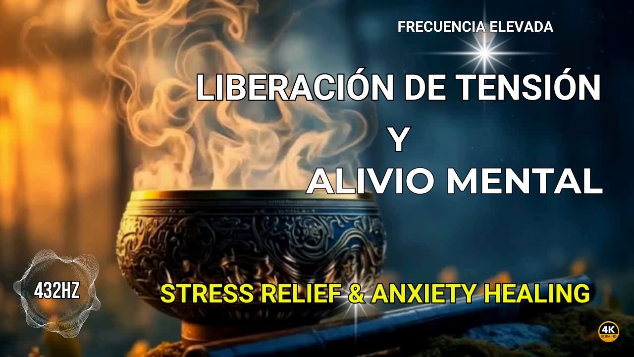 432Hz Liberación de Tensión y Alivio Mental | FRECUENCIA ELEVADA | Calming Music for Inner Peace 4k