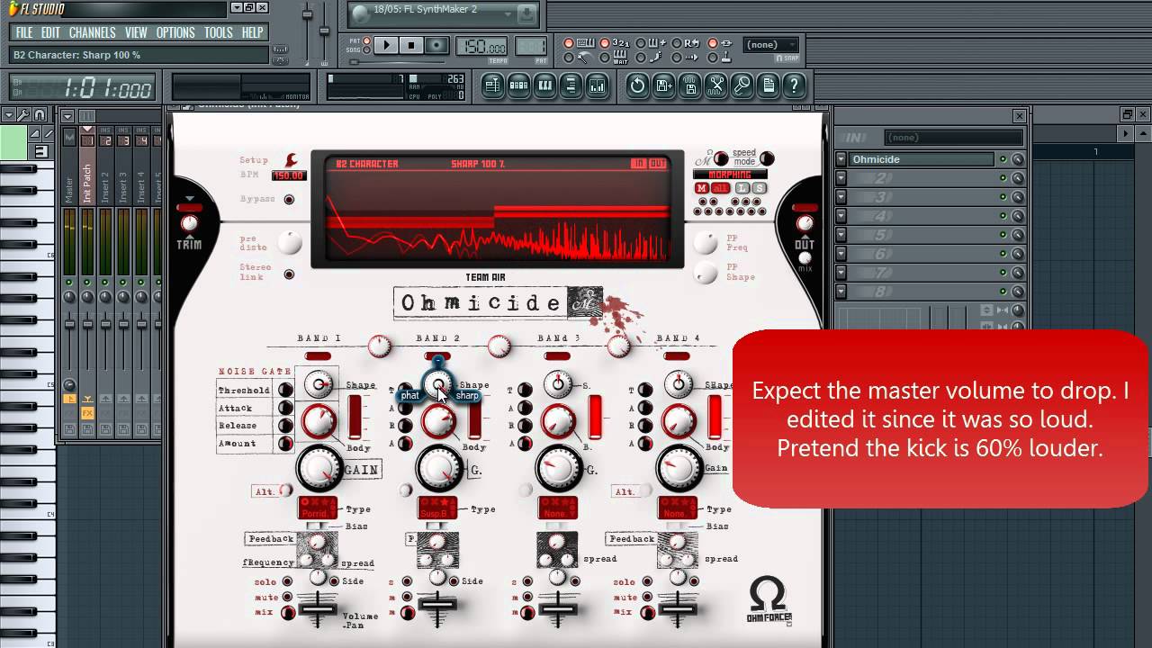 FL Studio: How to make a Hardstyle kick