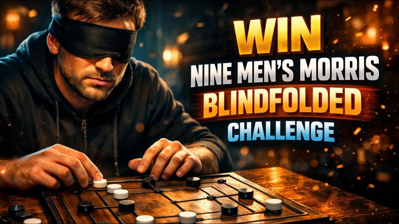 Win Nine Men's Morris Blindfolded Challeng