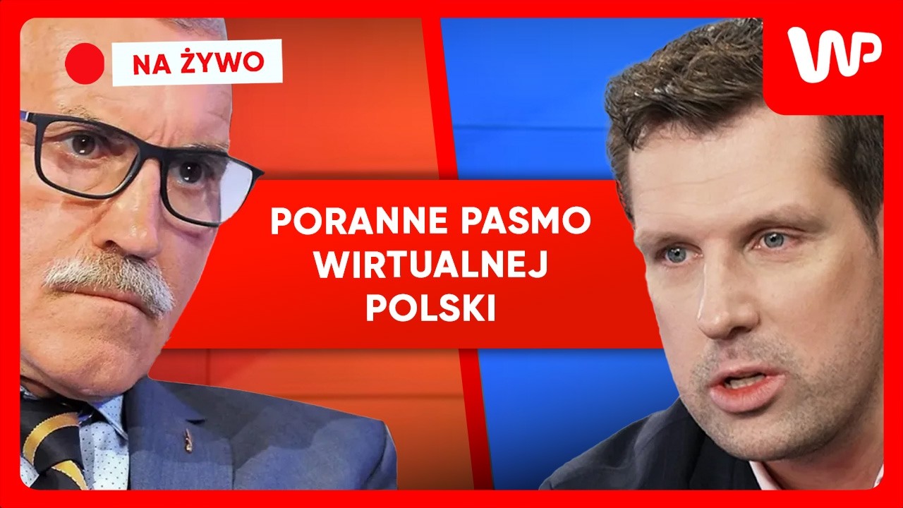 [NA ŻYWO] Poranne pasmo WP. Gośćmi: Tobiasz Bocheński i gen. Mieczysław Bieniek