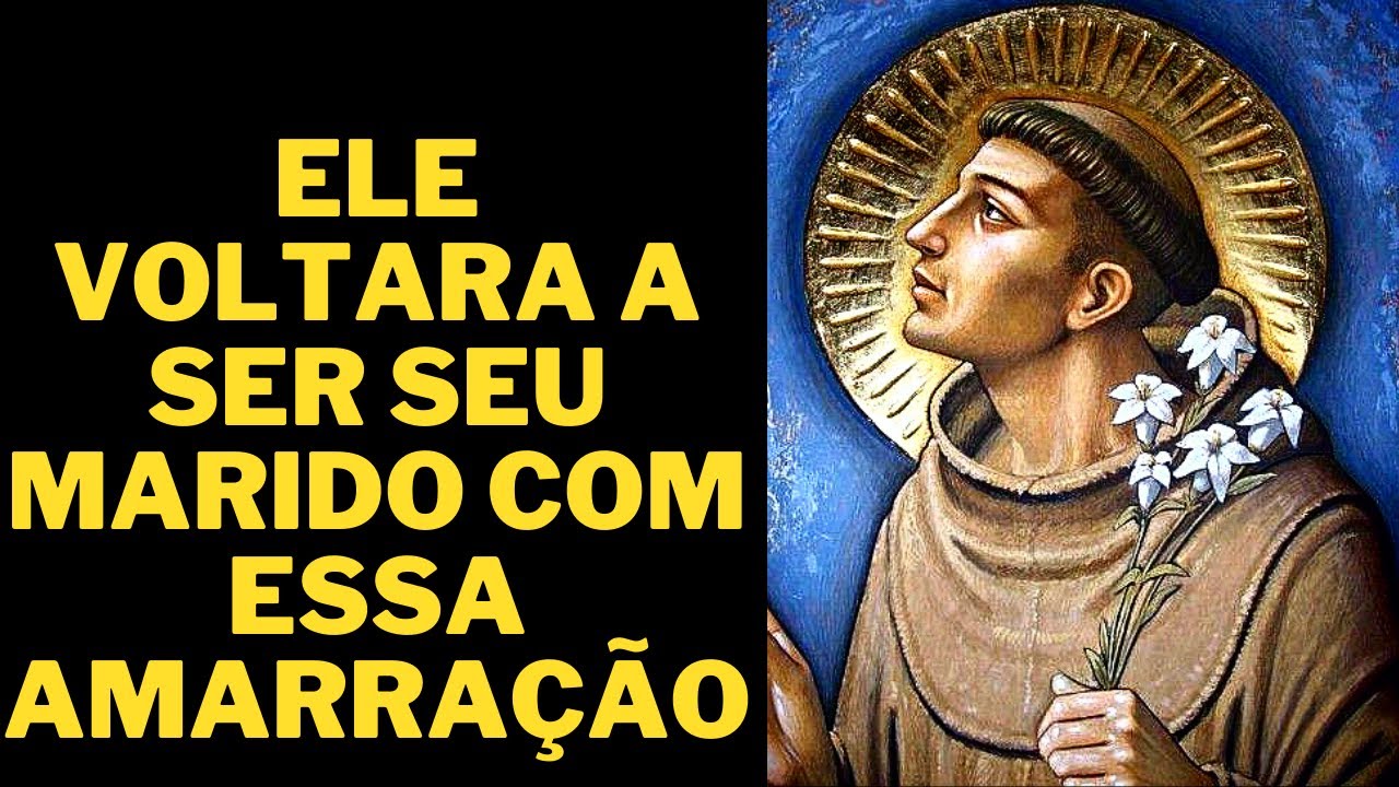 Amarração Antiga e Muito Poderosa (Anjo do amor Santo Antonio)