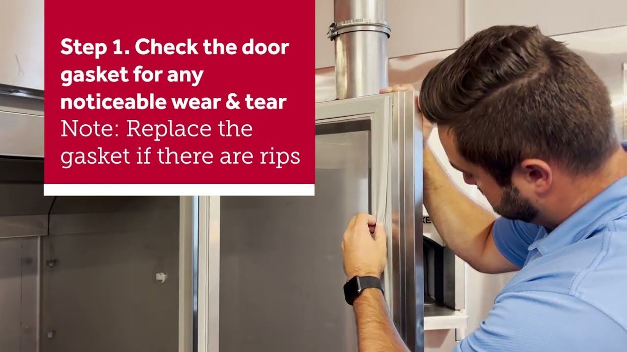 Electrolux Professional Thawing Cabinet Door Gasket Maintenance