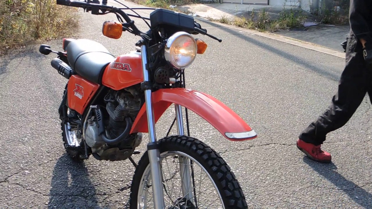 HONDA XL125S 1980年式