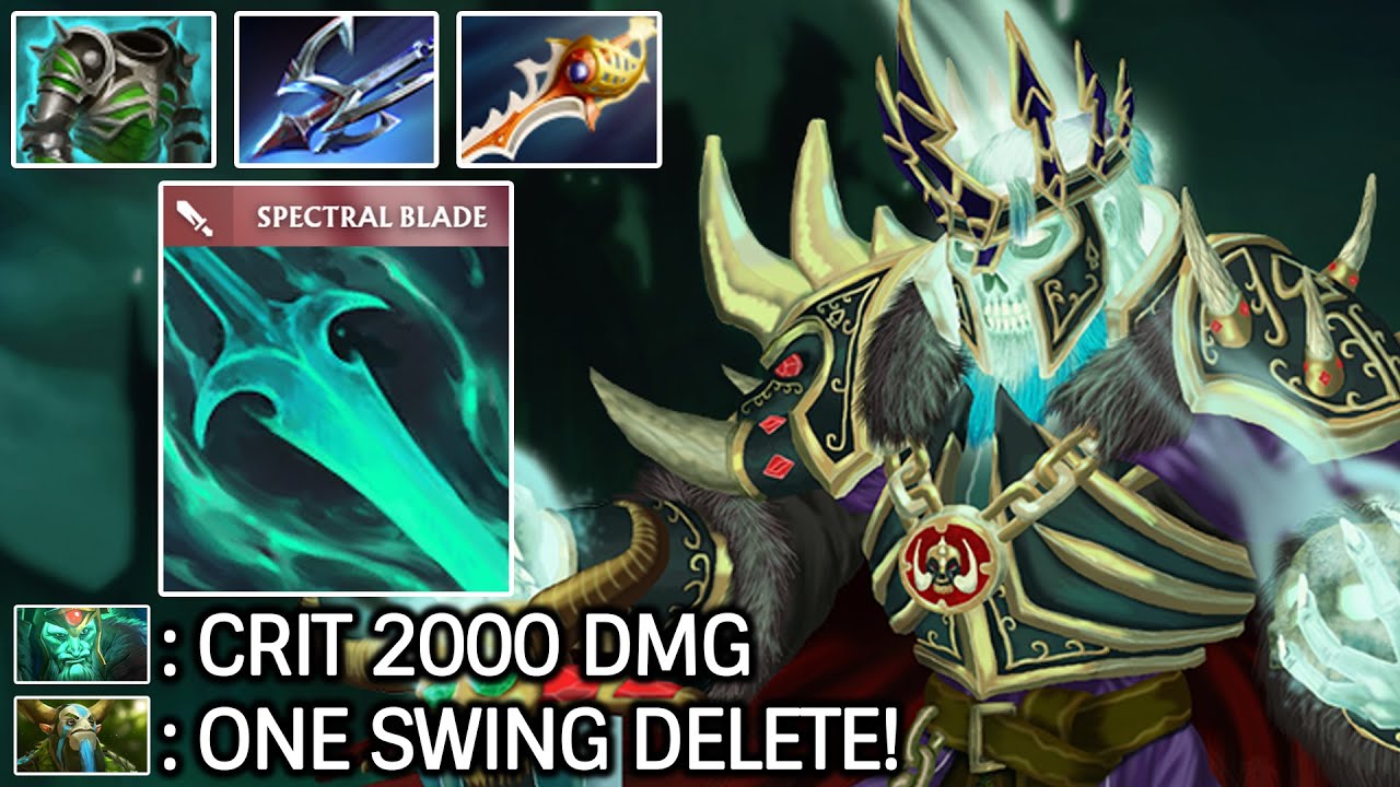 WRAITH KING CARRY Pure Damage Crit ONE SWING DELETE! Dota 2