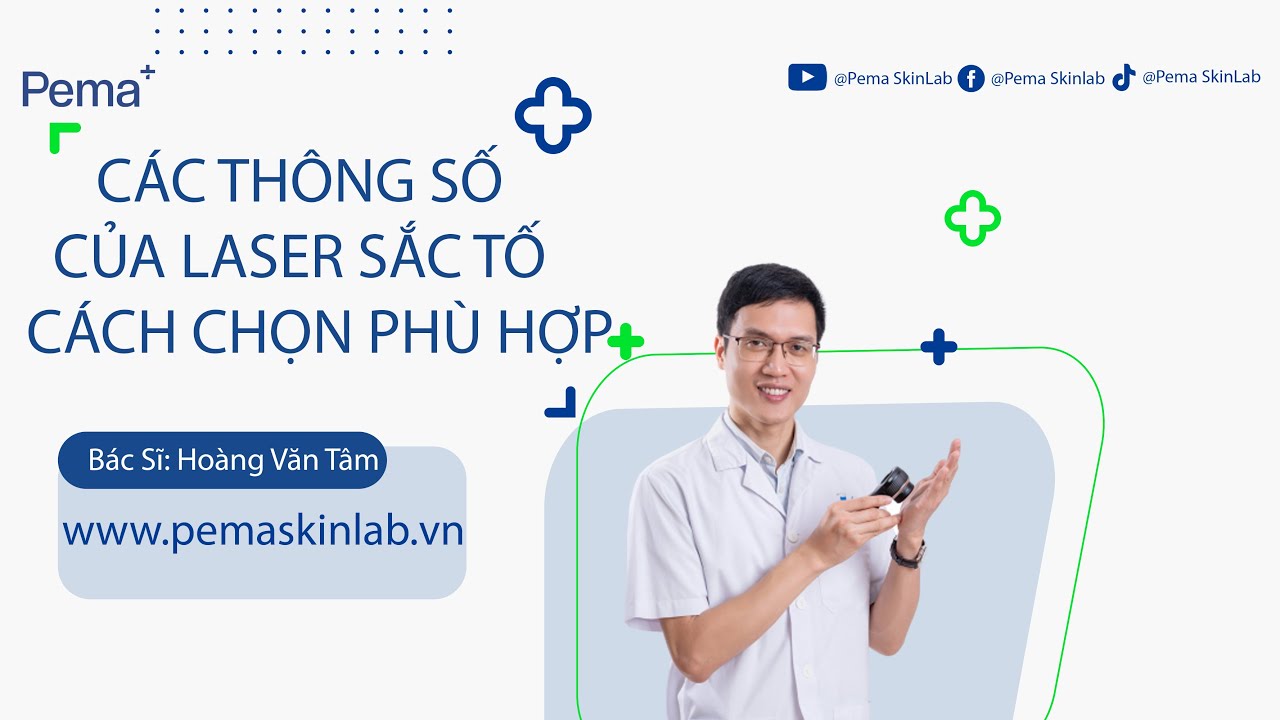 Các thông số của laser sắc tố, Cách chọn thông số phù hợp