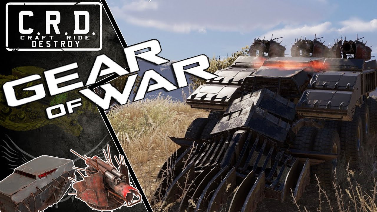 Crossout: [ ECHO &  Fafnir x3 ] GEAR of WAR [ver. 0.10.30]