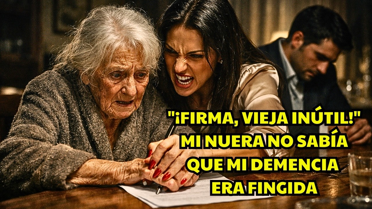 Querían enviarme al ASILO y robar mi casa. La lección que les di ante el notario