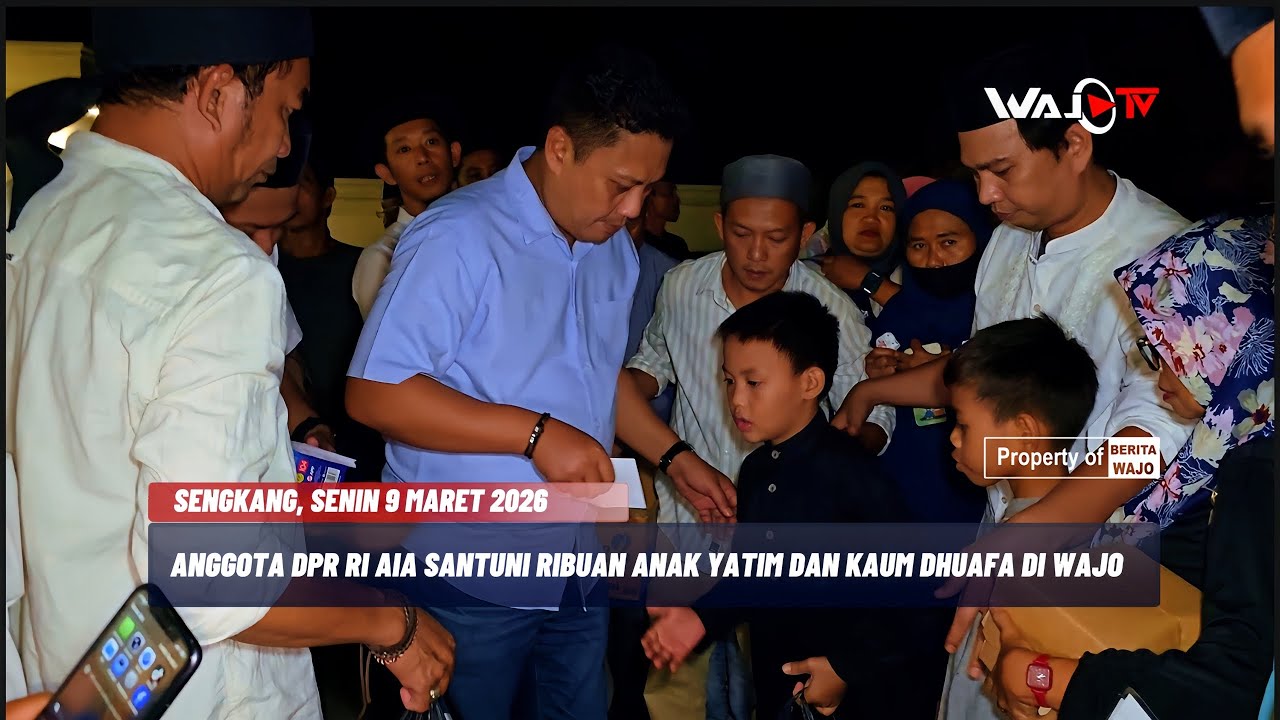 AIA Santuni Ribuan Anak Yatim dan Kaum Dhuafa di Wajo 