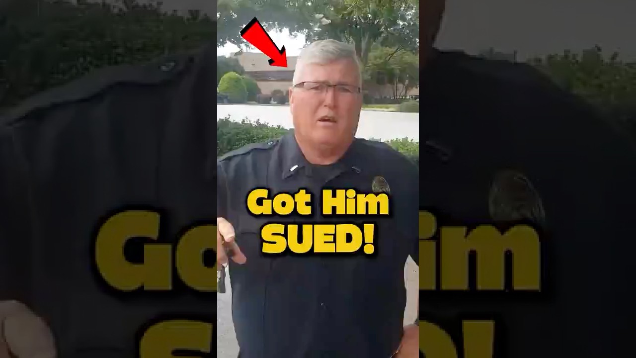 Cop SUED After Illegal Arrest!