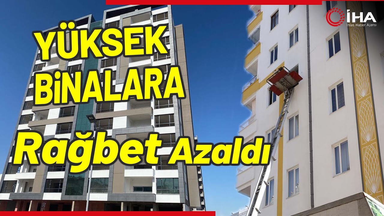 Depremden Sonra Yüksek Katlı Binalara Rağbet Düştü