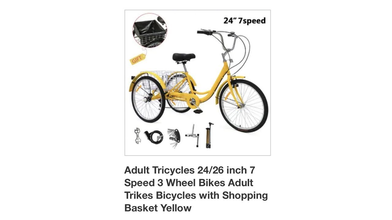 How To Assemble an Adult Tricycle