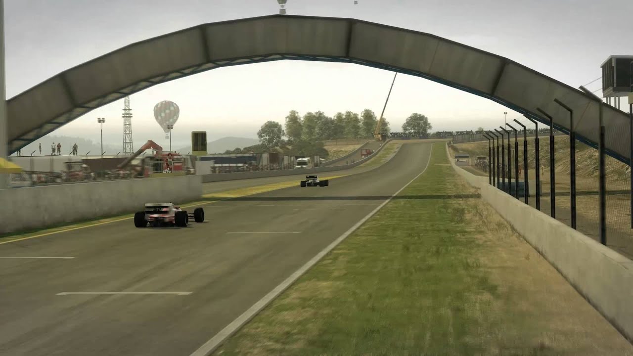 Ayrton Senna - Team Lotus 98T (Lotus-Renault) - 1986 Spanish Grand Prix, held at Jerez. Gameplay/PC