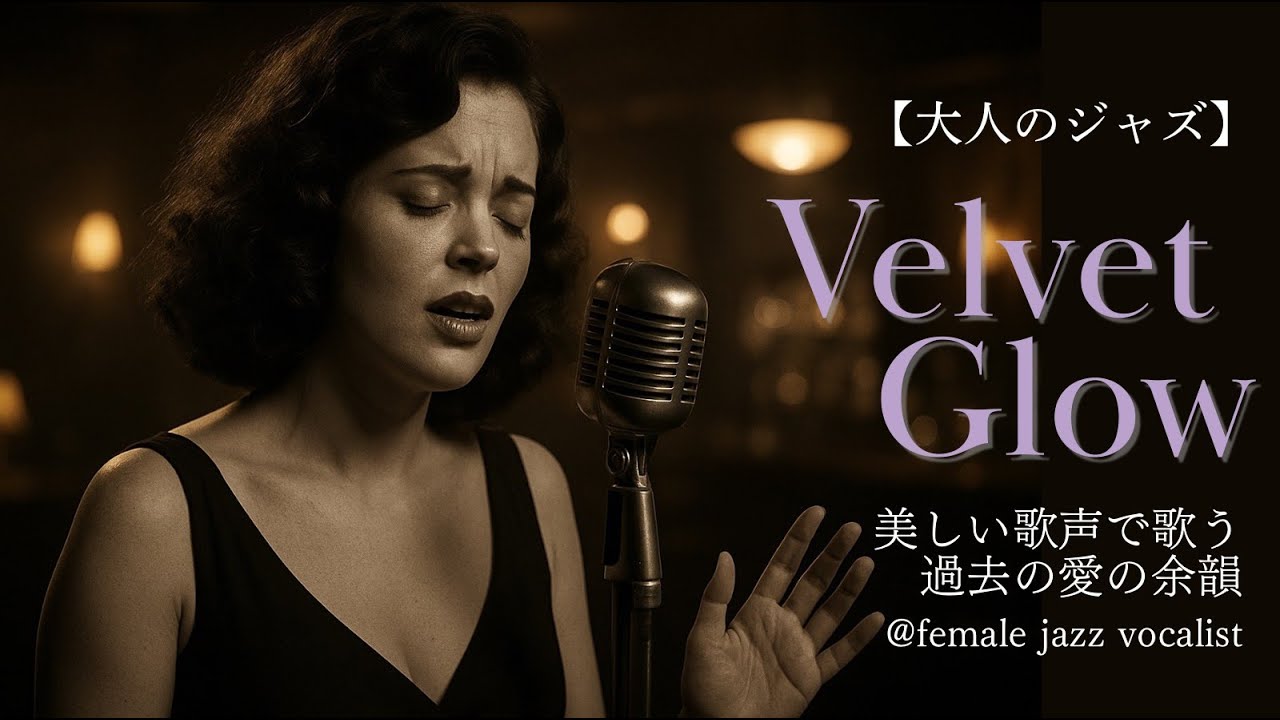 【大人のジャズ04】美しい歌声で歌うVelvet Glow｜黄金時代のジャズを現代に蘇らせる @female jazz vocalist　Ａｉ @toneri_music