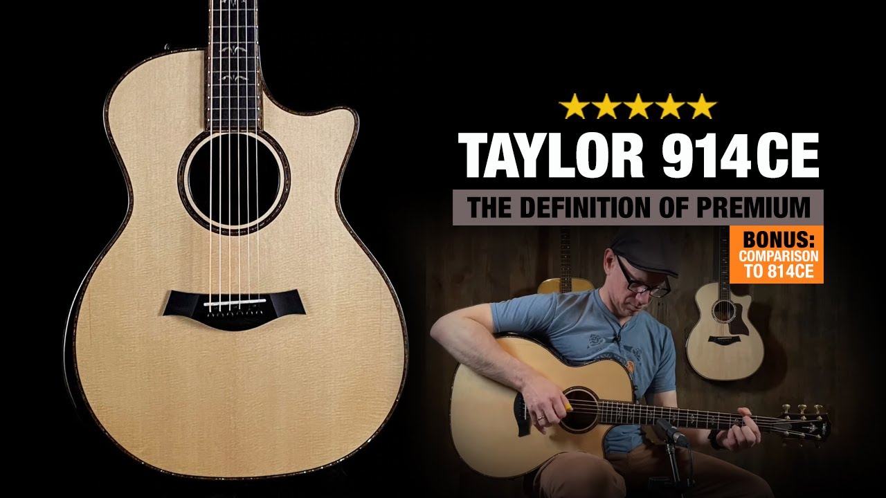 Taylor 914ce - Premium Woods and Upgrades