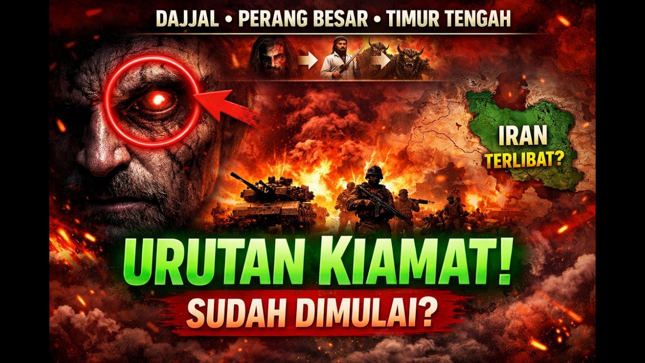 BINGUNG URUTAN TANDA BESAR KIAMAT ?? TONTON INI ! ! TANDA KIAMAT BESAR BERDASARKAN HADIS RASULULLAH