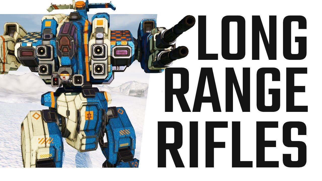 Long Range Rifles - Quad LB2-X Rifleman Build - Mechwarrior Online The Daily Dose 