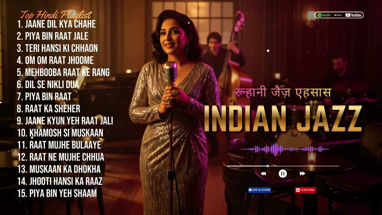 Romantic Songs | Jazz Playlist - Old Bollywood Songs